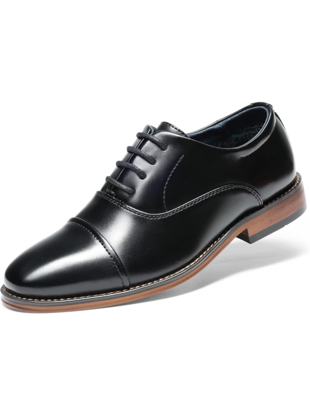 Bruno Marc Boy's Classic Oxfords Dress Shoes - Size 4